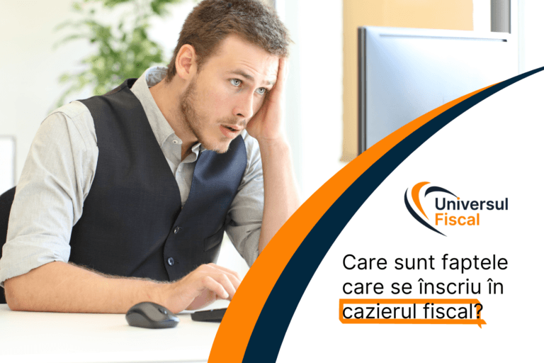 Care sunt faptele care se înscriu în cazier?