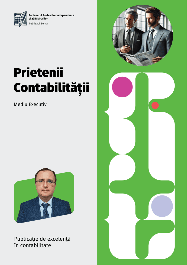 Reviste Prietenii Contabilității – Mediul Executiv 33