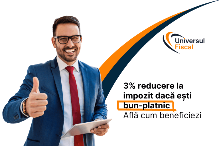 3% reducere la impozit dacă ești bun-platnic! Află cum beneficiezi