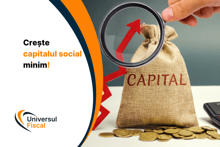 Majorarea capitalului social minim al unui SRL la 8.000 de lei – ce trebuie să știe antreprenorii