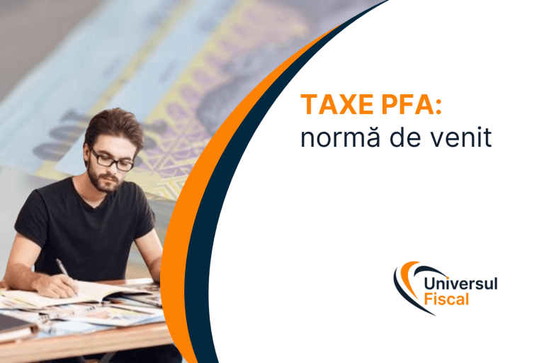 Taxe PFA normă de venit